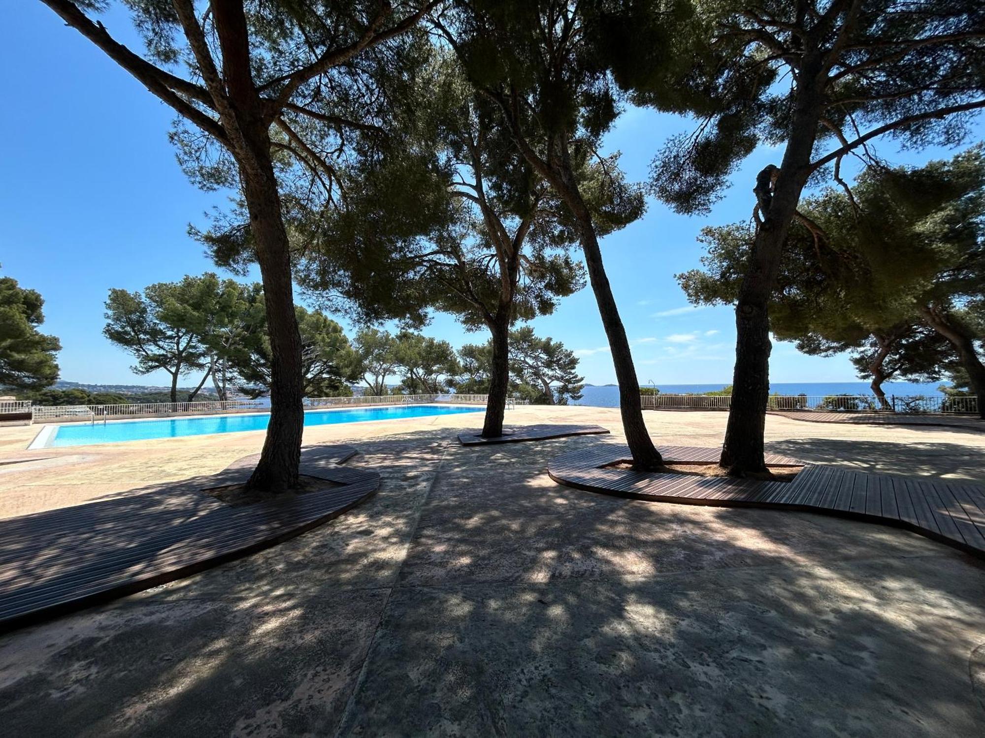 Horizon Bleu Bandol : Appartement Pieds Dans L'Eau Exterior foto